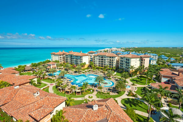 Aerial view of Beaches Turks and Caicos