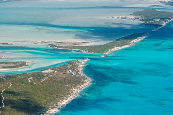 The South Caicos LORAN Station and Plandon Cay Cut