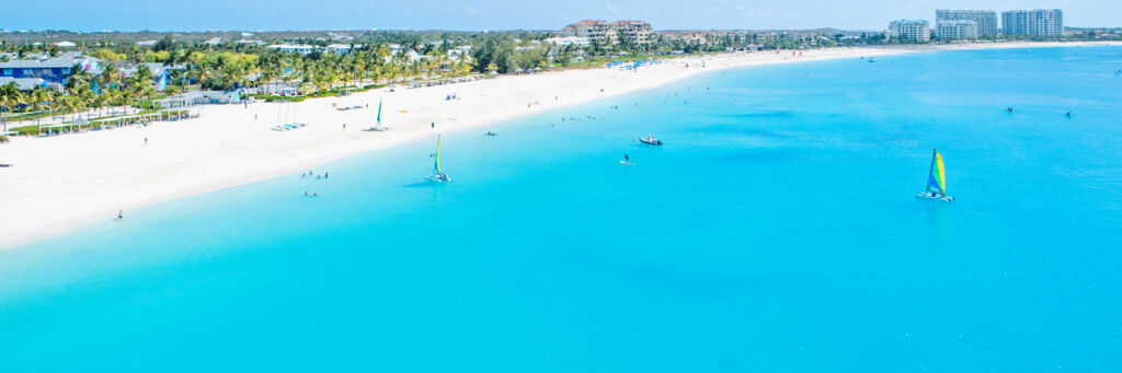 Grace Bay Beach and water sports