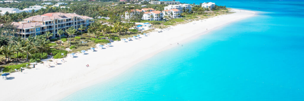 Incredible Grace Bay Beach on Providenciales.