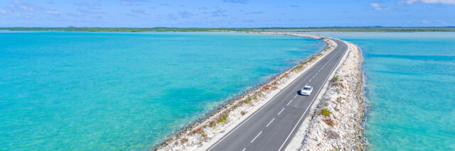 The North Caicos and Middle Caicos Causeway