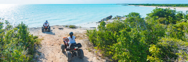 ATV tour in the Turks and Caicos