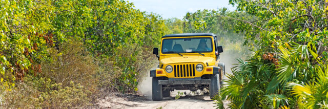 Jeep tour on South Caicos