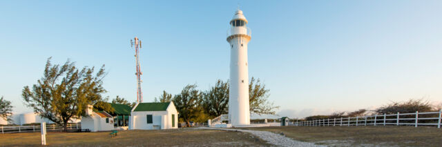 The Grand Turk Lighthouse and surrounding grounds