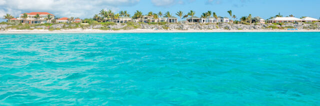 Luxury vacation rental villas at Long Bay Beach on Providenciales