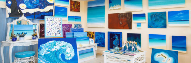 Original paintings in the Turks and Caicos