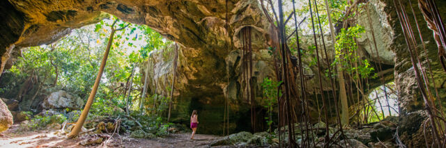 Indian Cave in the Turks and Caicos