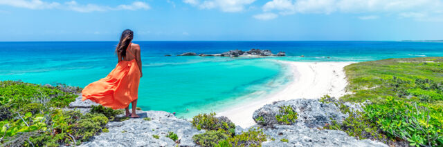 Mudjin Harbour in the Turks and Caicos