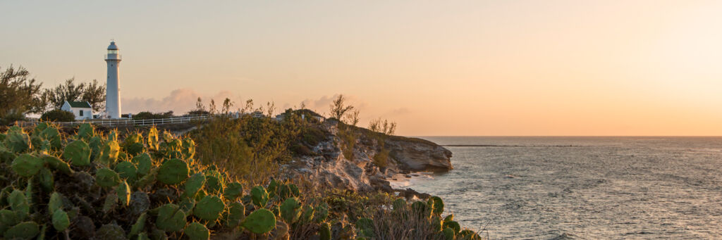 Sunset and the Grand Turk Lighthouse