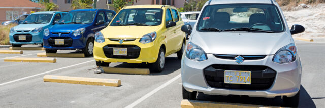 Economy rental cars near the Providenciales International Airport