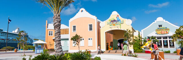 Shops and the Margaritaville at the Grand Turk Cruise Center 