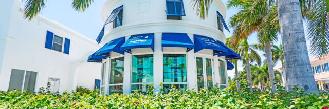 The Sotheby' real estate office in Grace Bay