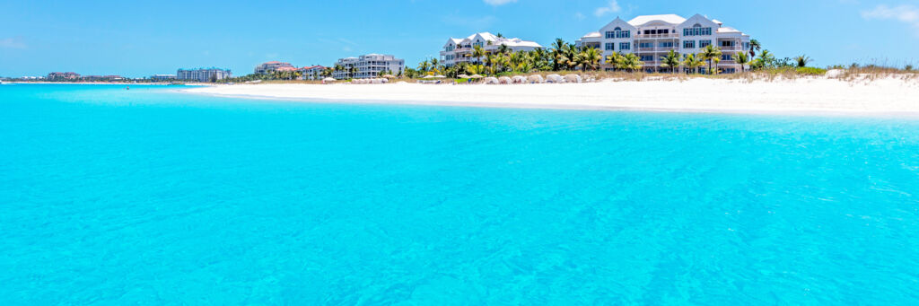 Resorts on Grace Bay Beach in the Turks and Caicos