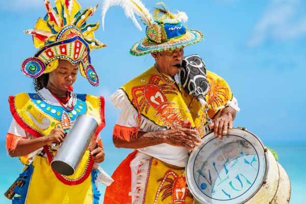 Turks and Caicos Junkanoo on Grace Bay Beach