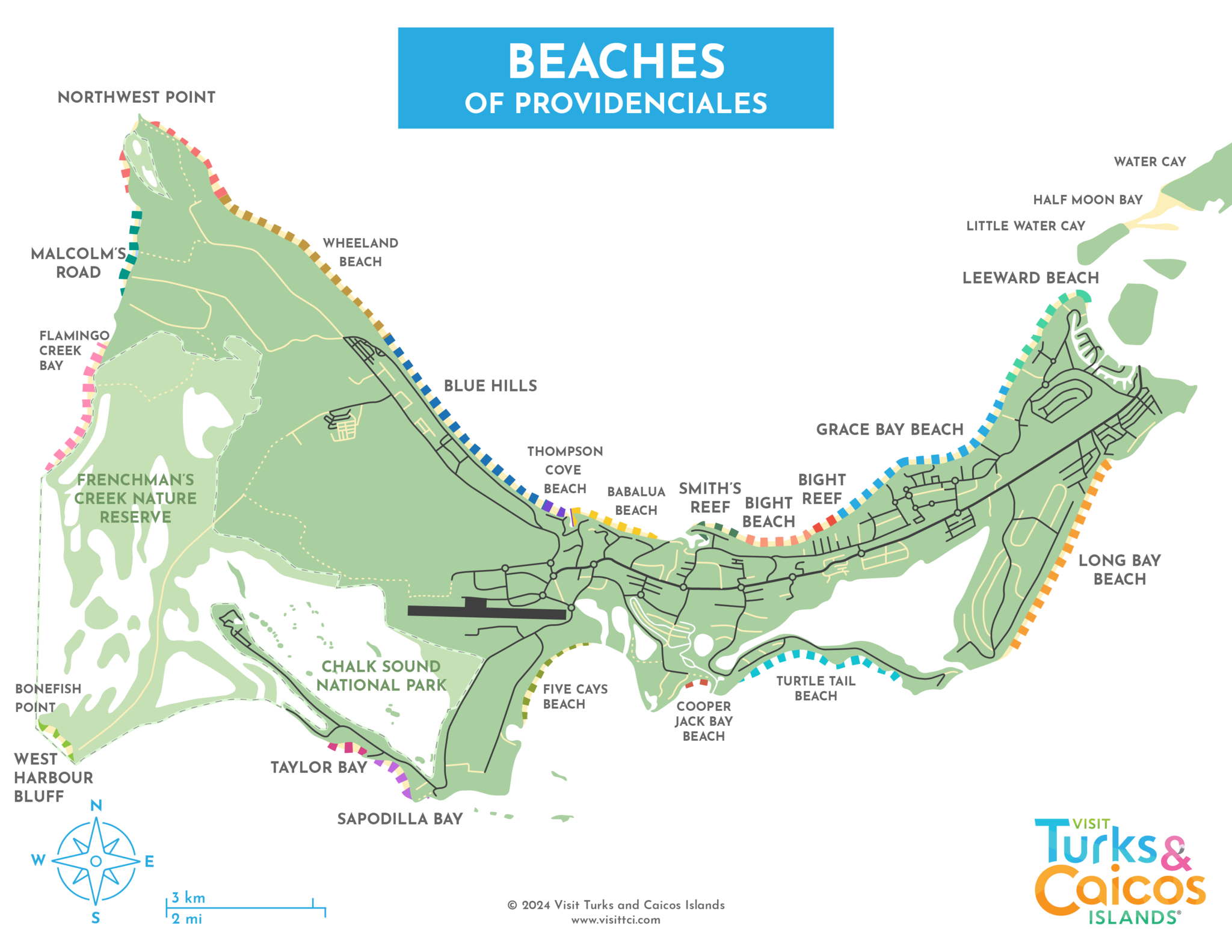 Explore the Beauty of Grace Bay Beach: A Comprehensive Guide with Maps