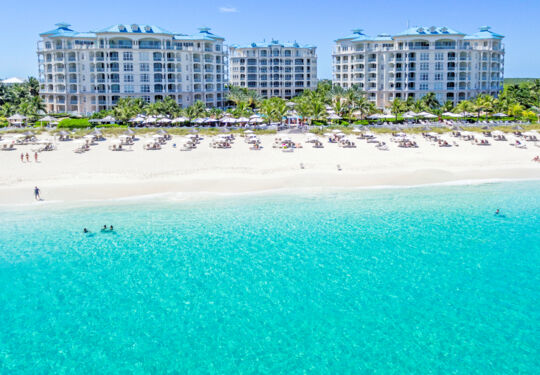 Luxury resort on Grace Bay Beach