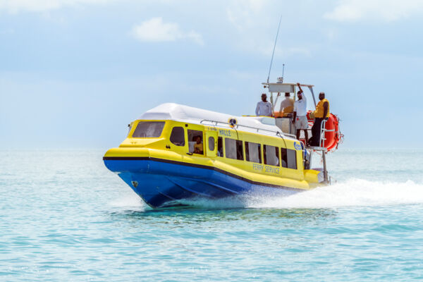 Ferry boat in Turks and Caicos