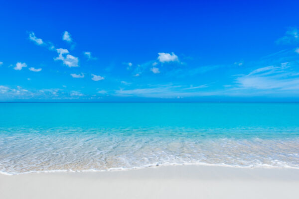 Grace Bay Beach in the Turks and Caicos Islands