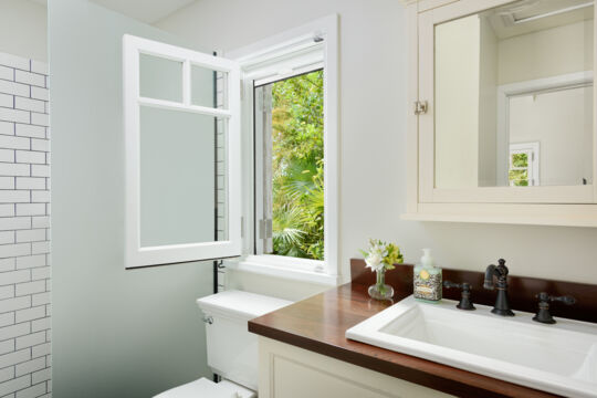 Bathroom with window