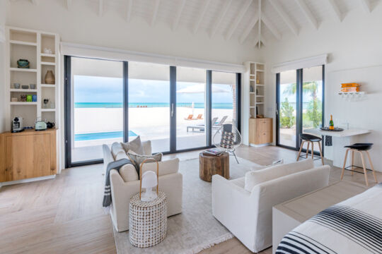 Villa at the Ambergris Cay Resort in the Turks and Caicos