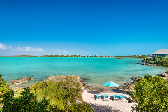 Beach and lagoon