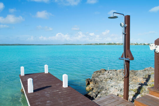 Small dock at Bashert Villa