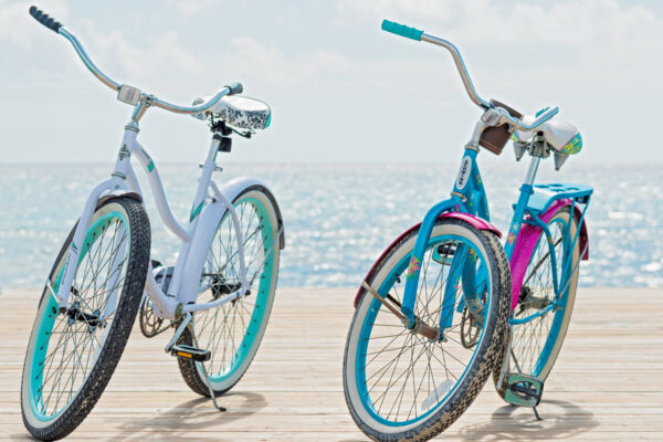 Resort bicycles at South Caicos