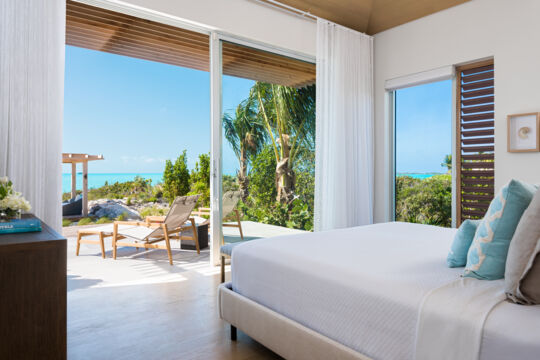 Main bedroom at Hesperides House