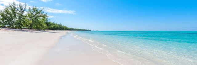 Hollywood Beach on North Caicos in the Turks and Caicos Islands