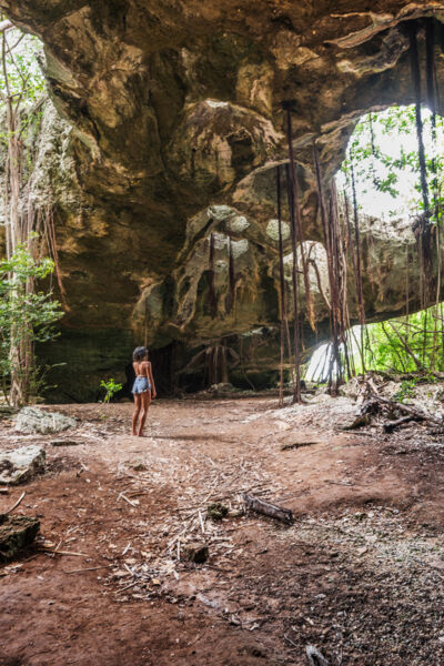 Indian Cave on Middle Caicos