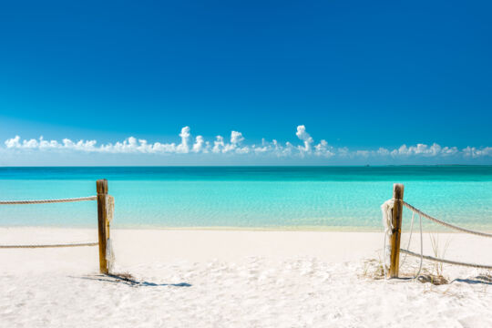 Beach in front of villa Lilikoi