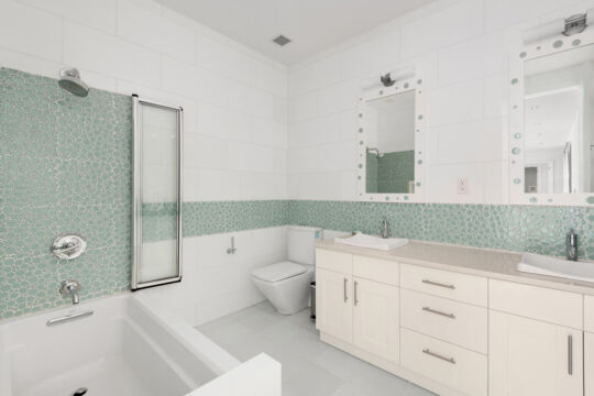 Bathroom interior