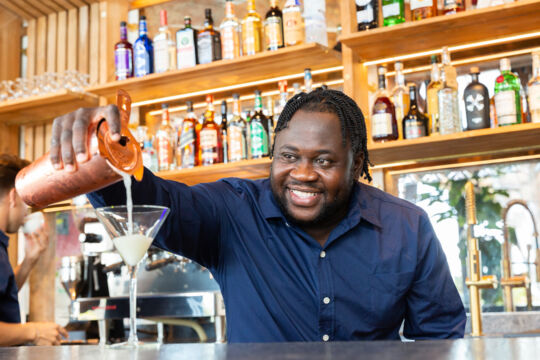 Bartender at The Marine Room