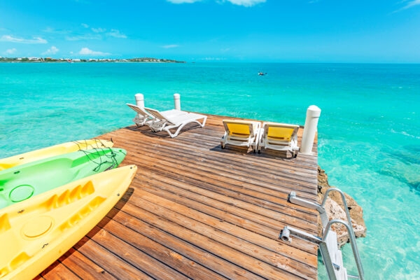 Dock in the Turks and Caicos
