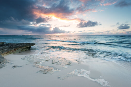 Sunset at Northwest Point on Providenciales