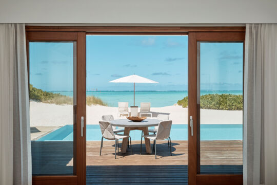 Beach house on Parrot Cay