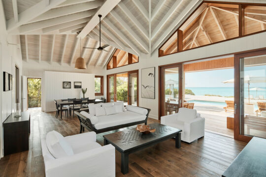 Beach house living room