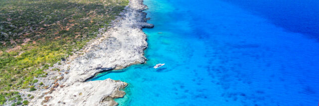 Private boat charter at West Caicos in Turks and Caicos