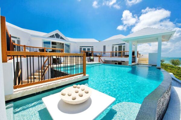 Luxury villa on Providenciales.