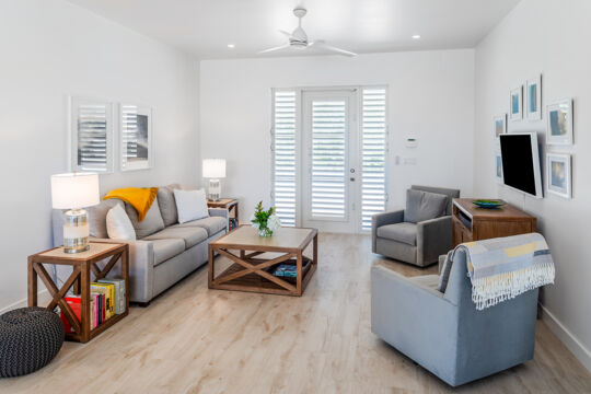 Living room in Villa Alee