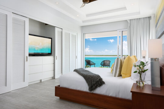 Bedroom in a villa