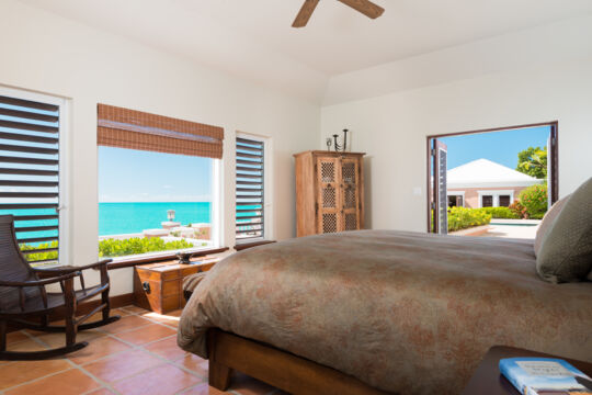 Main bedroom at Villa Palermo