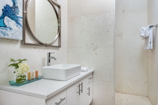 Bathroom in a villa