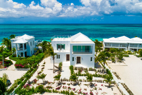 Aerial view of Villa Sandpiper