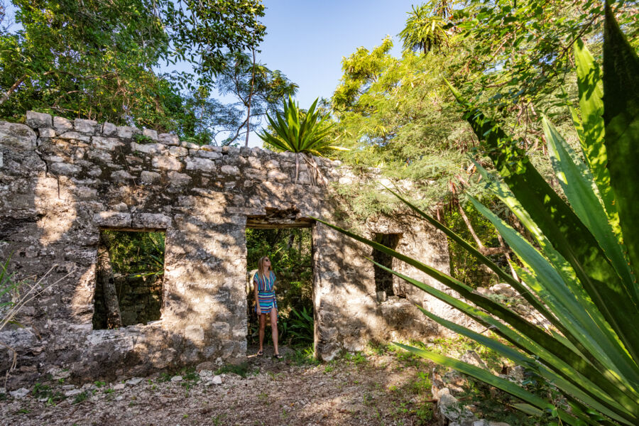 Ruins at Wade's Green in the Turks and Caicos