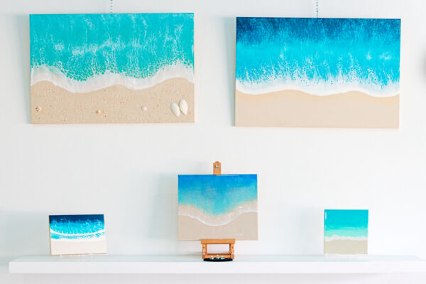 Beach paintings